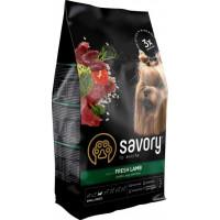 Сухий корм для собак Savory Small Breeds rich in Fresh Lamb 3 кг (4820232630327)