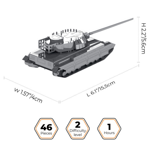 Конструктор Metal Time колекційна модель Conqueror FV214 (MT069)