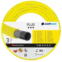 Шланг для поливу Cellfast PLUS, 1/2', 50м, 3 шари, до 25 Бар, -20…+60°C (10-201)