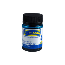 Туш для креслення Buromax 50 мл синій (BM.8397-01)