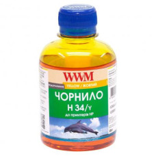 Чорнило WWM HP № 22/134/136 (8766/9361) yellow (H34/Y)