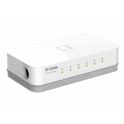 Комутатор мережевий D-Link DES-1005C