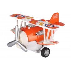 Спецтехніка Same Toy Самолет металический инерционный Aircraft оранжевый (SY8013AUt-1)