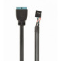 Кабель для передачі даних Cablexpert internal USB2.0 to USB3.0 0.3m (CC-U3U2-01)