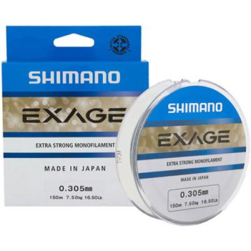 Ліска Shimano Exage 150m 0.145mm 1.8kg (2266.75.34)