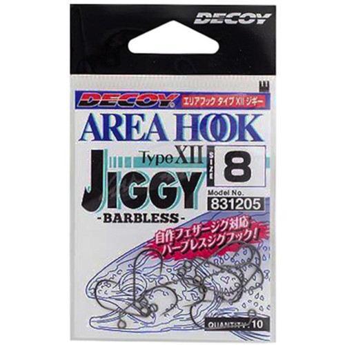 Гачок Decoy AH-12 Area Hook Jiggy 04 (10 шт/уп) (1562.08.76)