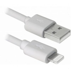 Дата кабель USB Type-C to Lightning 2.0m MFI TPE White REAL-EL (EL123500058)