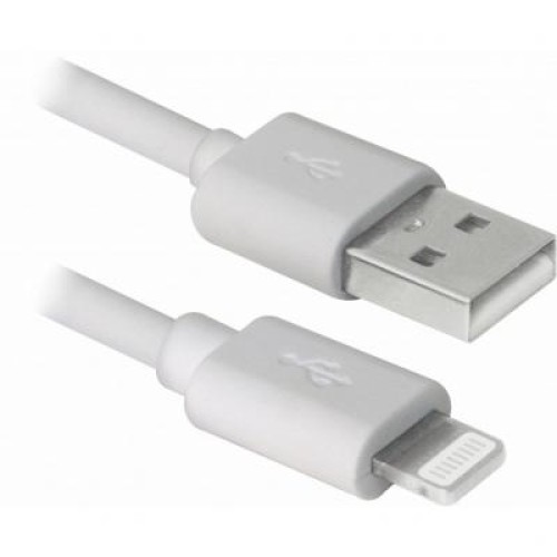 Дата кабель USB Type-C to Lightning 2.0m MFI TPE White REAL-EL (EL123500058)