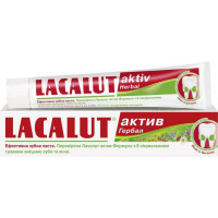 Зубна паста Lacalut aktiv Гербал 75 мл (4016369692165)