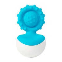 Брязкальце Fat Brain Toys прорізувач-неваляшка dimpl wobl блакитний (F2174ML)