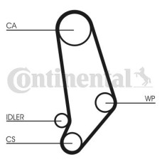 Ремінь ГРМ CONTITECH CT539