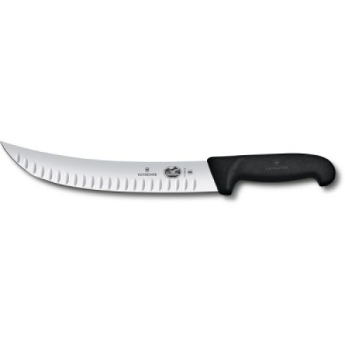 Кухонний ніж Victorinox Fibrox Butcher 25 см Black (5.7323.25)