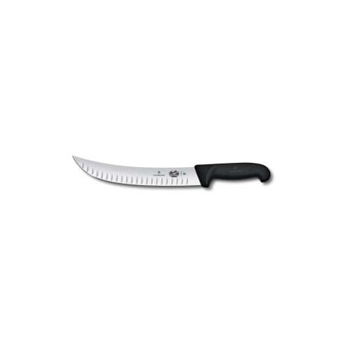 Кухонний ніж Victorinox Fibrox Butcher 25 см Black (5.7323.25)