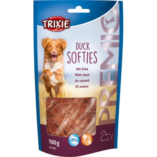 Ласощі для собак Trixie Premio Duck Softies з м'ясом качки 100 г (4011905318691)