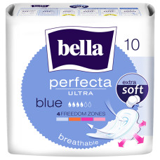 Гігієнічні прокладки Bella Perfecta Blue Soft Ultra 10 шт. (5900516305871)