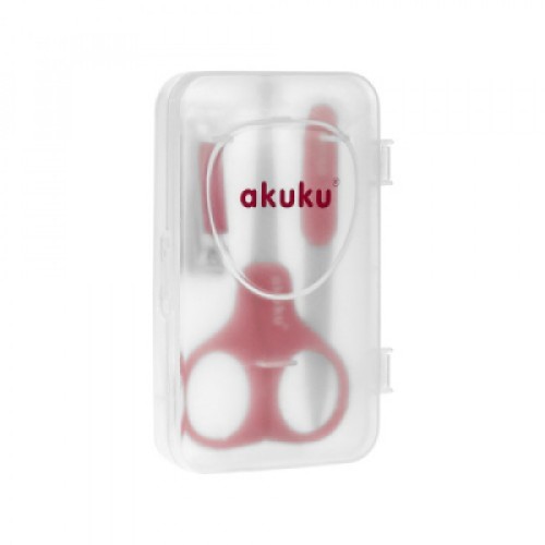 Детский маникюрный набор Akuku красный (Akuku A0042 red)