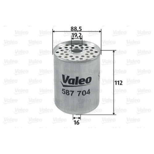 Фільтр паливний Valeo 587704