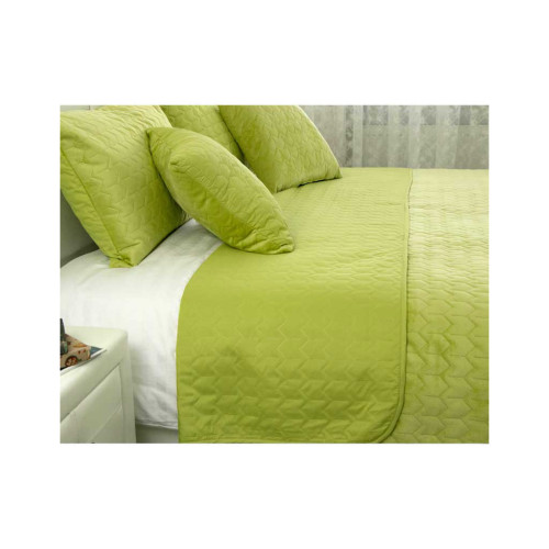 Покривало Руно двостороннє VeLour Зелене 150х220 см (360.55_Green banana)