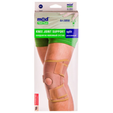 Бандаж MedTextile Бандаж на колінний суглоб розємний, розмір XXL, люксшт (4820137292835)