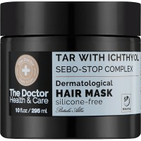 Маска для волосся The Doctor Health & Care Tar With Ichthyol + Sebo-Stop Complex 295 мл (8588006042559)