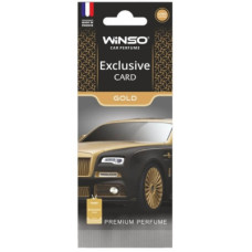 Ароматизатор для автомобіля WINSO Card Exclusive Gold (533130)