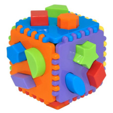 Розвиваюча іграшка Tigres сортер Educational cube 64 елемента (39781)