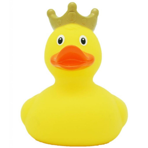 Іграшка для ванної LiLaLu Утка в короне желтая (L1925)