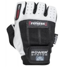 Рукавички для фітнесу Power System Fitness PS-2300 S Black/White (PS-2300_S_Black-White)