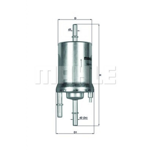 Фільтр паливний Mahle KL156/1