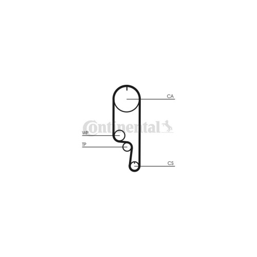 Ремінь ГРМ CONTITECH CT1008