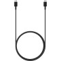 Дата кабель USB Type-C to Type-C 1.8m Black 3A Samsung (EP-DX310JBRGRU)