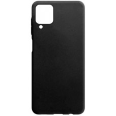 Чохол до мобільного телефона Drobak Liquid Silicon Case для Samsung Galaxy M12 Black (707010)