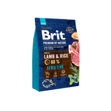 Сухий корм для собак Brit Premium Dog Sensitive Lamb 3 кг (8595602526628)
