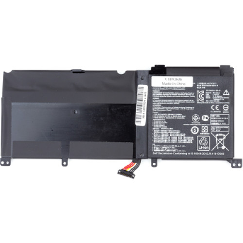 Акумулятор до ноутбука ASUS ROG G501VW (C41N1524) 15.2V 3950mAh (NB431472)