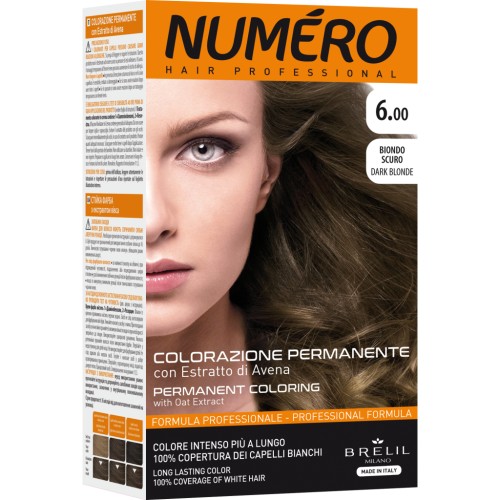 Фарба для волосся Brelil Numero 6.00 - Dark Blonde 140 мл (8011935081264)