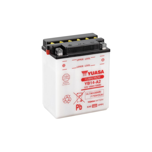 Акумулятор автомобільний Yuasa 12V 14,7Ah YuMicron Battery (YB14-A2)