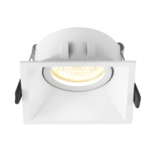 Світильник Videx під лампу GU10 врізний Квадрат Білий (VL-SPF09S-W)