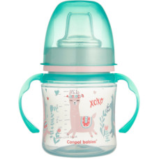 Поїльник-непроливайка Canpol babies EasyStart 120 мл - Sweet Fun зелена (35/207_gre)