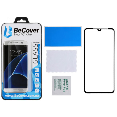 Скло захисне BeCover Apple iPhone 12 Pro Black (705376)