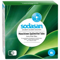 Таблетки для посудомийних машин Sodasan органічні 25 шт. (4019886024280)