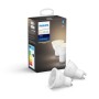 Розумна лампочка Philips Hue GU10, White, BT, DIM, 2шт (929001953506)