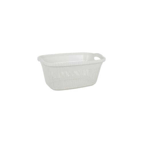 Кошик для білизни Violet House 1013 Віолетта White 40 л (1013 Виолетта W 40 л)