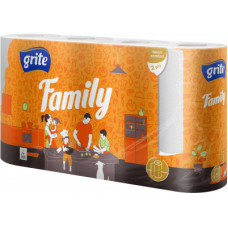 Паперові рушники Grite Family 2 шари 4 рулони (4770023348576)