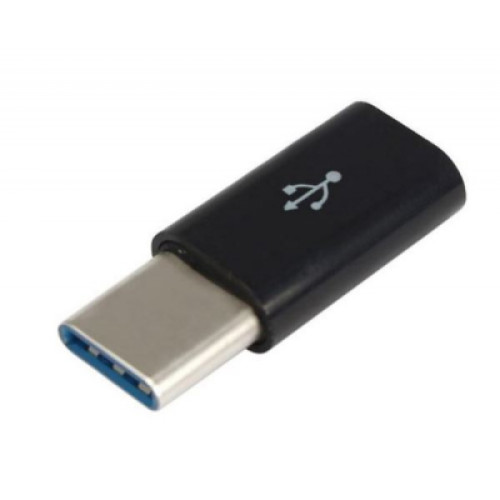 Перехідник Type-C to Micro USB Lapara (LA-Type-C-MicroUSB-adaptor black)