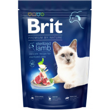 Сухий корм для кішок Brit Premium by Nature Cat Sterilized Lamb 1.5 кг (8595602553167)