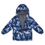 Куртка Huppa CLASSY -117710030 темно-синій з принтом 104 (4741468942797)
