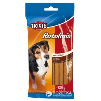 Ласощі для собак Trixie Rotolinis з м'ясом домашньої птиці 12 шт 120 г (4011905031712)