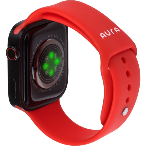 Смарт-годинник AURA X1 Pro 44mm Red (SWAX144R)