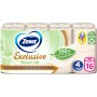 Туалетний папір Zewa Exclusive Natural Soft 4 шари 16 рулонів (7322541361918)