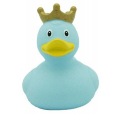 Іграшка для ванної LiLaLu Утка в короне голубая (L1927)